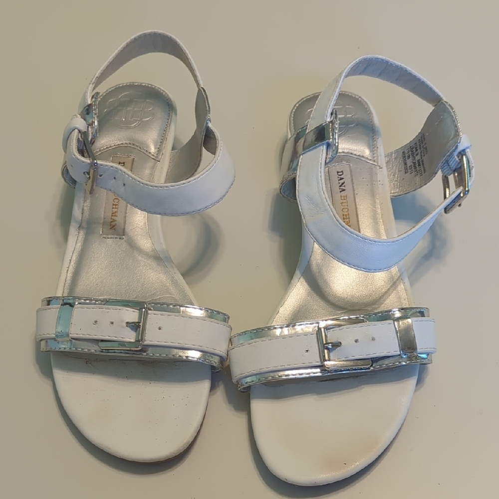 Dana Buchman White Sandals